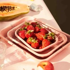 Splatter Fest Enamel Roasting And Serving Dish, Pink -Sous Chef Kitchenware 0007 Kapka 0205