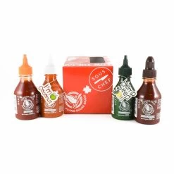 Flying Goose Sriracha Box Set, 4 X 200ml 18 Flying Goose Sriracha Box Set, 4 X 200ml -Sous Chef Kitchenware 4PackSriracha2