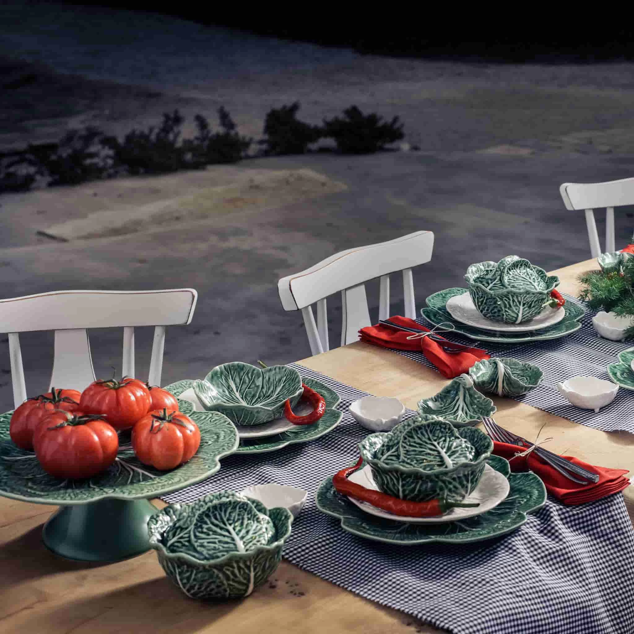 Bordallo Pinheiro Cabbage Dinner Plate, 26cm 3 Bordallo Pinheiro Cabbage Dinner Plate, 26cm - Image 3