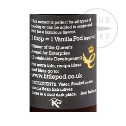Littlepod Pure Vanilla Extract 100ml 5 Littlepod Pure Vanilla Extract 100ml -Sous Chef Kitchenware AC0001 Littlepod Pure Vanilla Extract 2