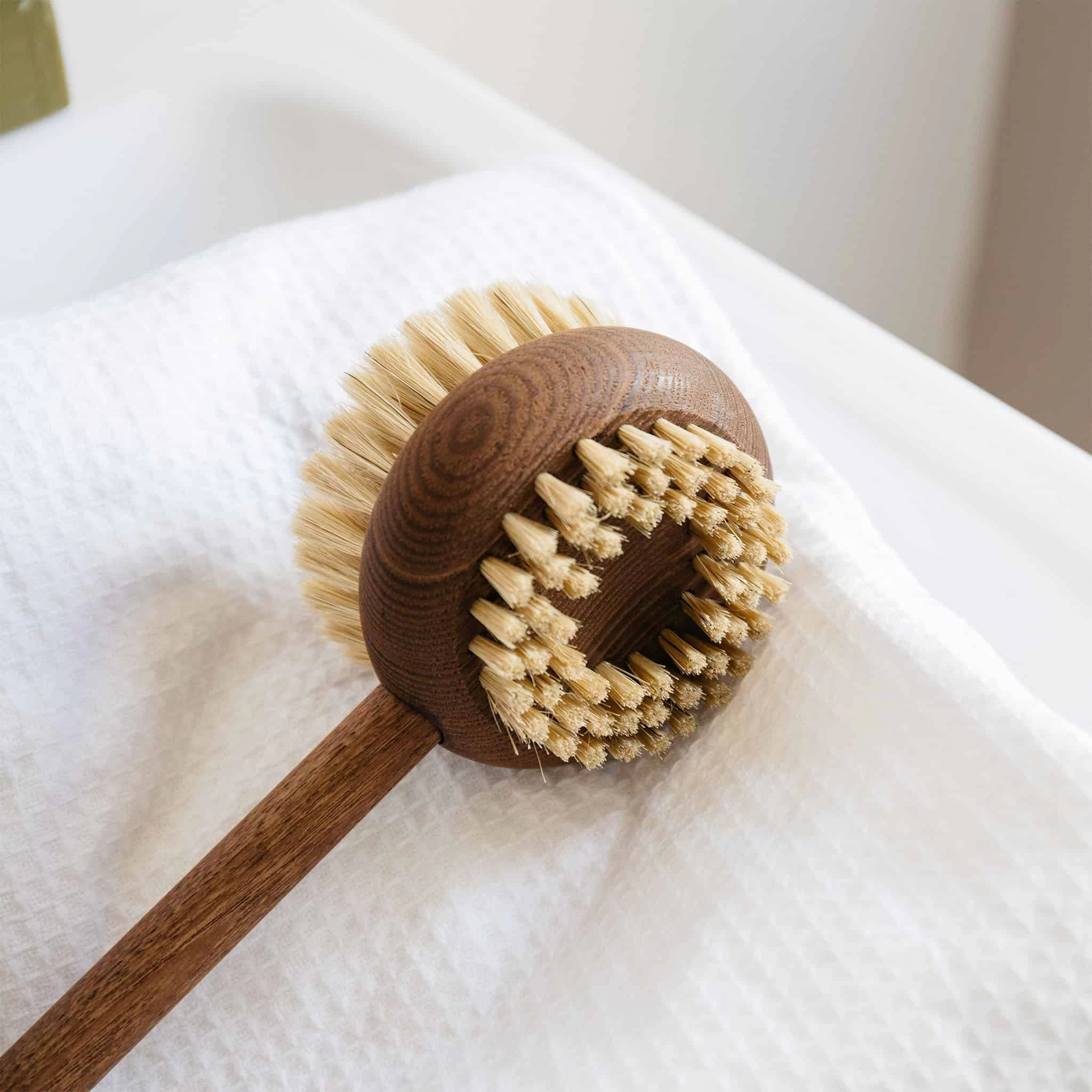 Andree Jardin Long Handled Back Brush - Ash Wood & Hog Bristle 4 Andree Jardin Long Handled Back Brush - Ash Wood & Hog Bristle - Image 4