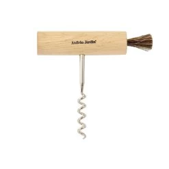 Andree Jardin Oak Corkscrew With Horsehair Brush