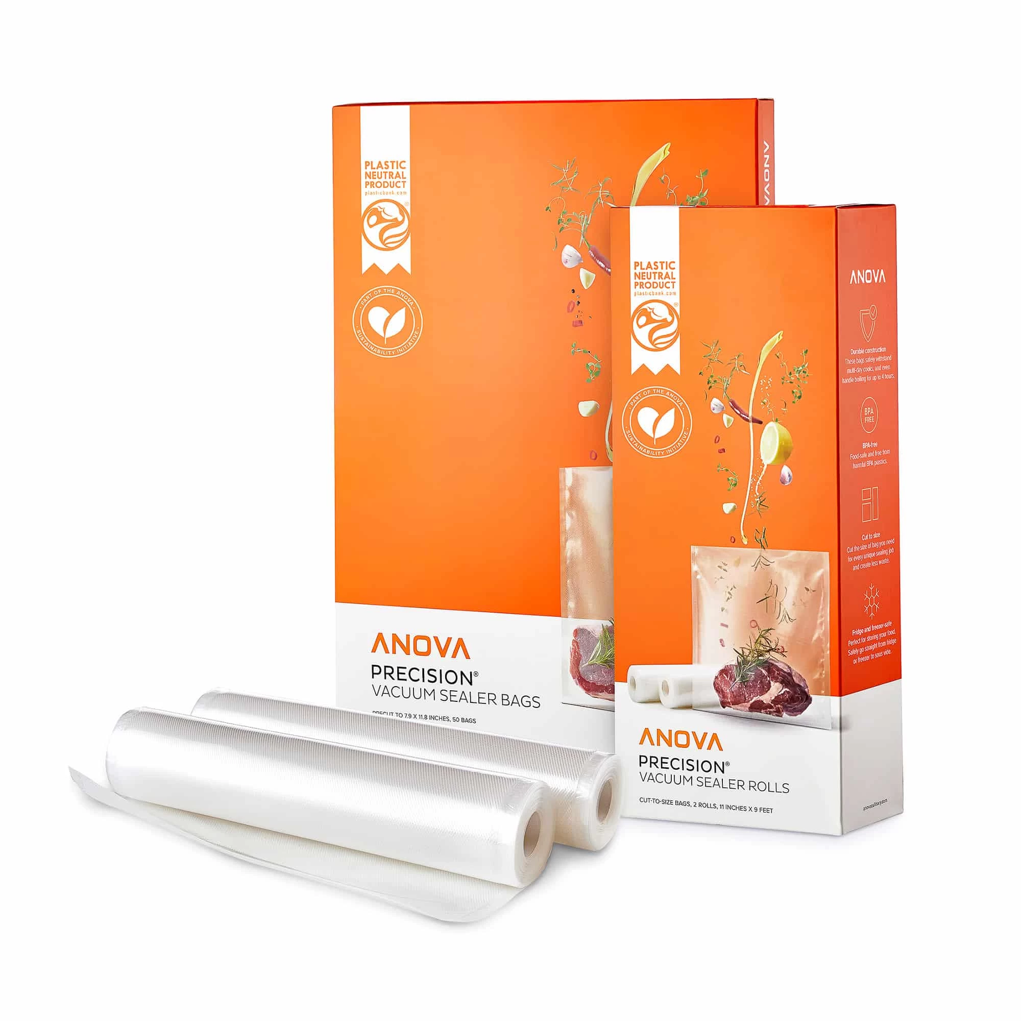Anova Sous-Vide Eco-Friendly Vacuum Bag Rolls 4 Anova Sous-Vide Eco-Friendly Vacuum Bag Rolls - Image 4