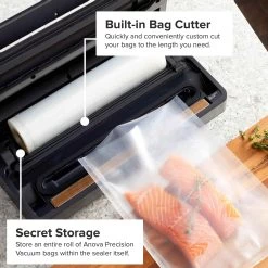 Anova Sous-Vide Professional Vacuum Sealer -Sous Chef Kitchenware AO0012 AnovaSous VideProfessionalVacuumSealer lifestyle3text