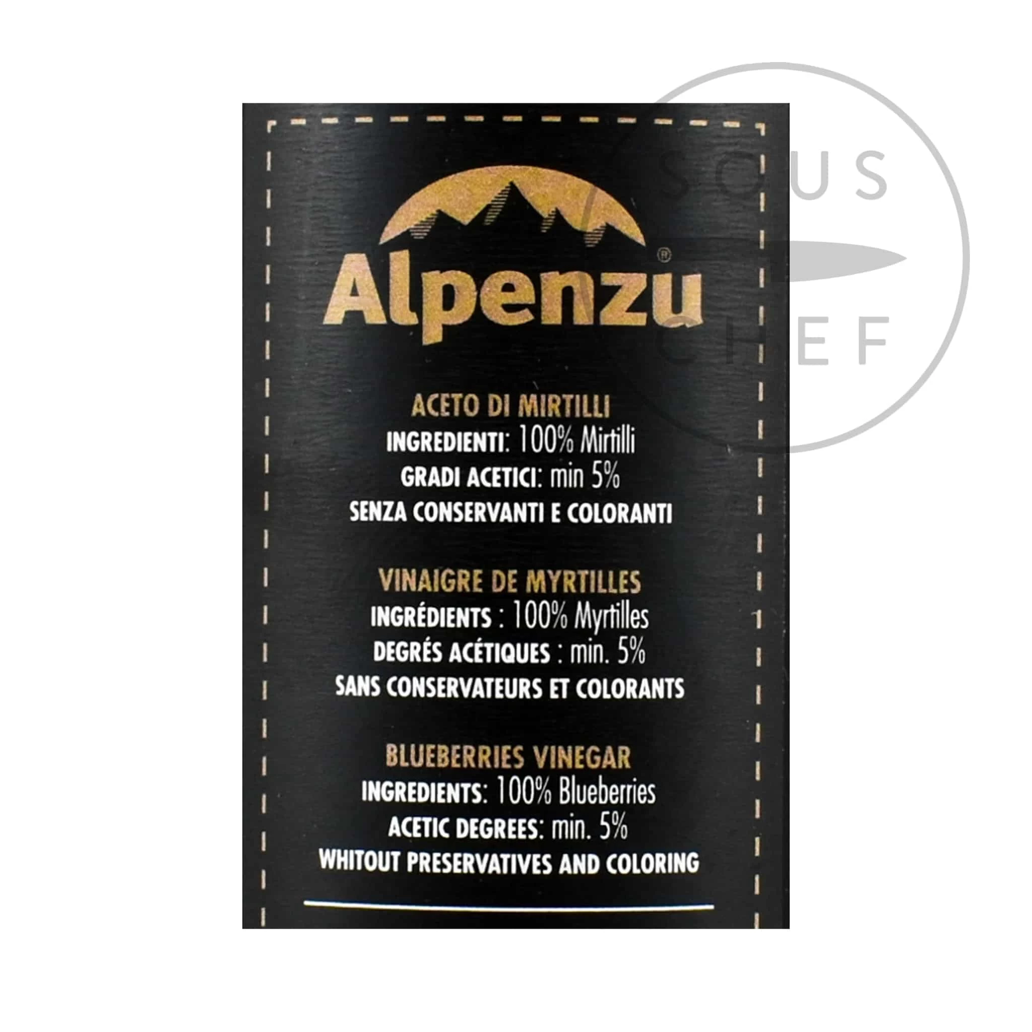Alpenzu Blueberry Vinegar 250g 2 Alpenzu Blueberry Vinegar 250g - Image 2