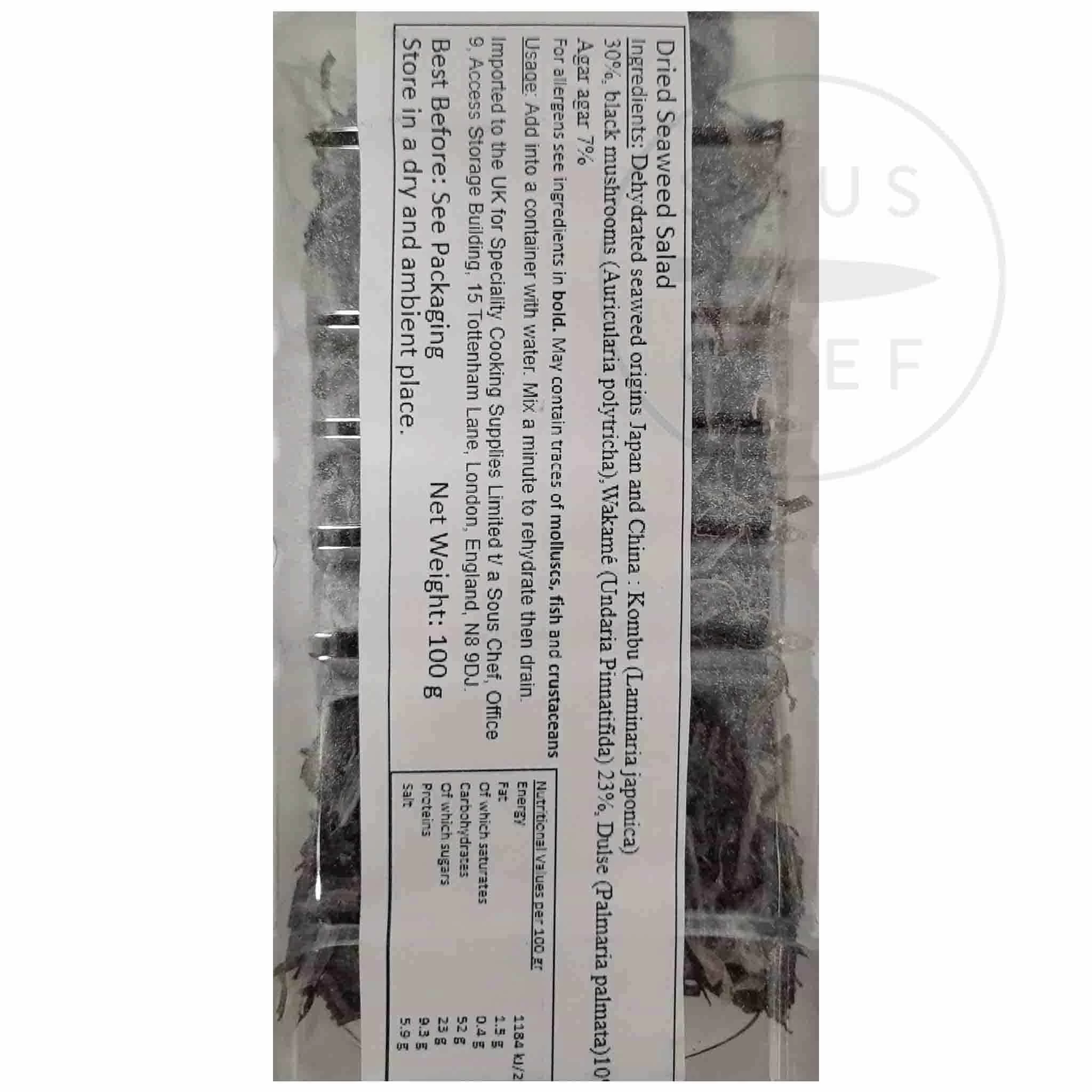 Dried Seaweed Salad, 100g 2 Dried Seaweed Salad, 100g - Image 2