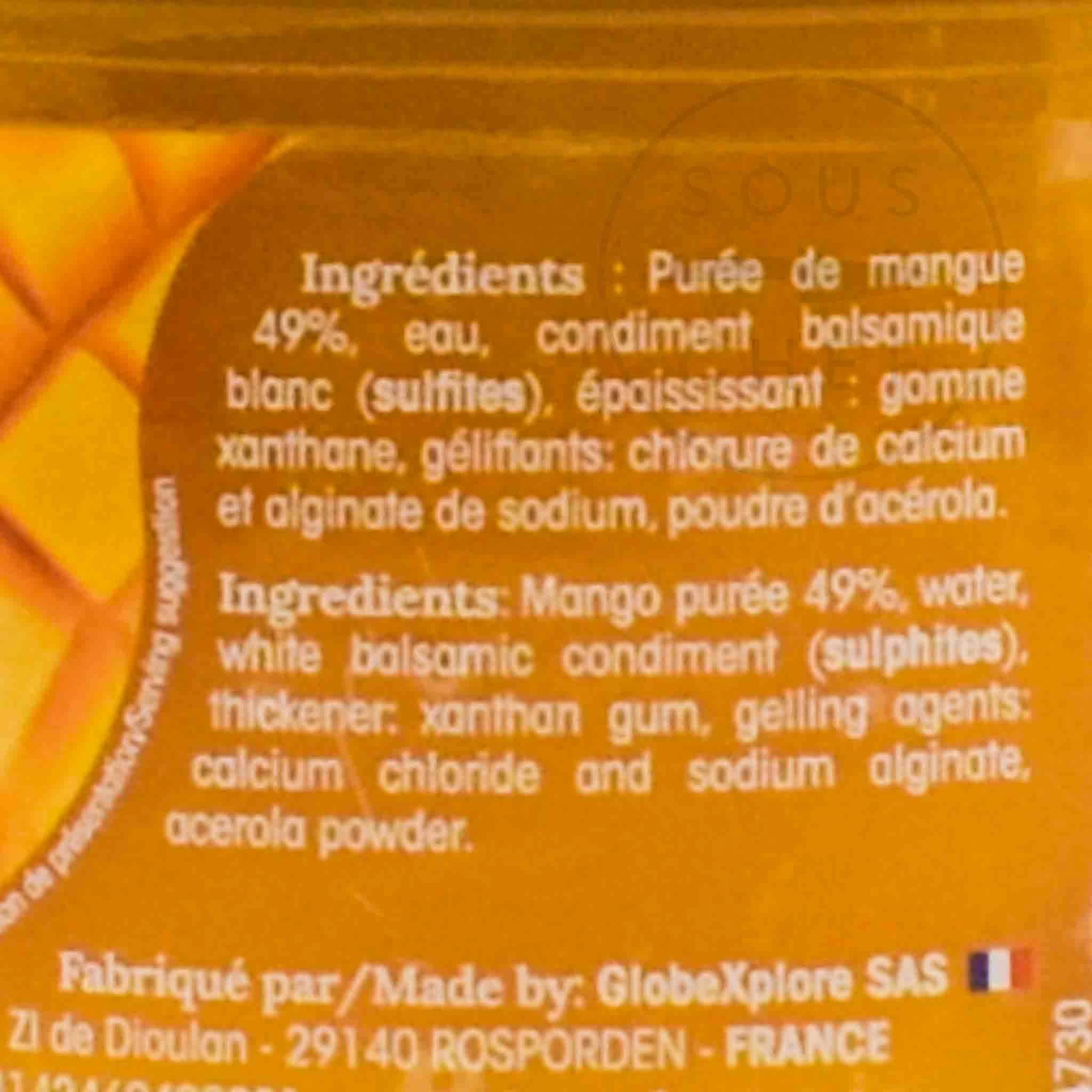 Sour Mango Spheres, 250g 2 Sour Mango Spheres, 250g - Image 2