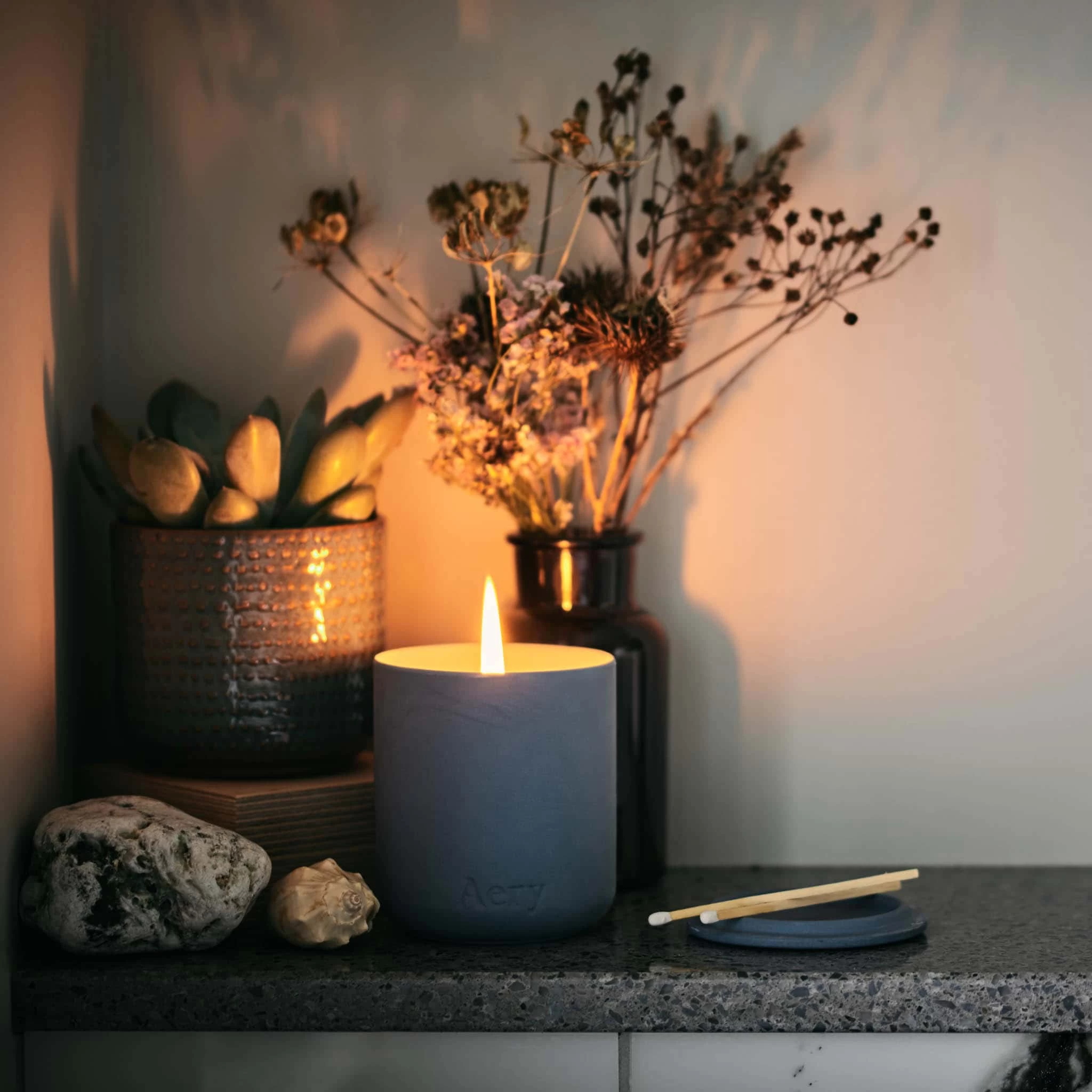 Aery Japanese Garden Candle, 280g 3 Aery Japanese Garden Candle, 280g - Image 3