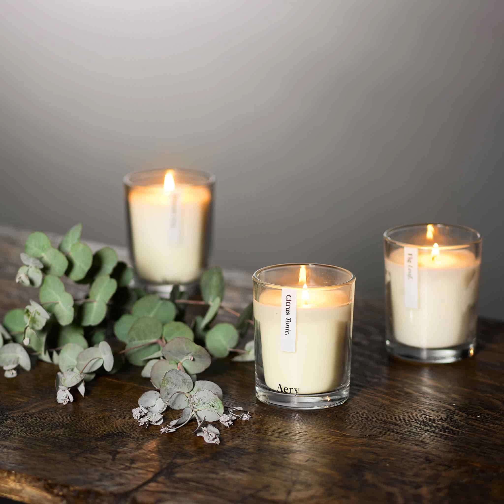 Aery Botanical Candle Gift Trio 6 Aery Botanical Candle Gift Trio - Image 6