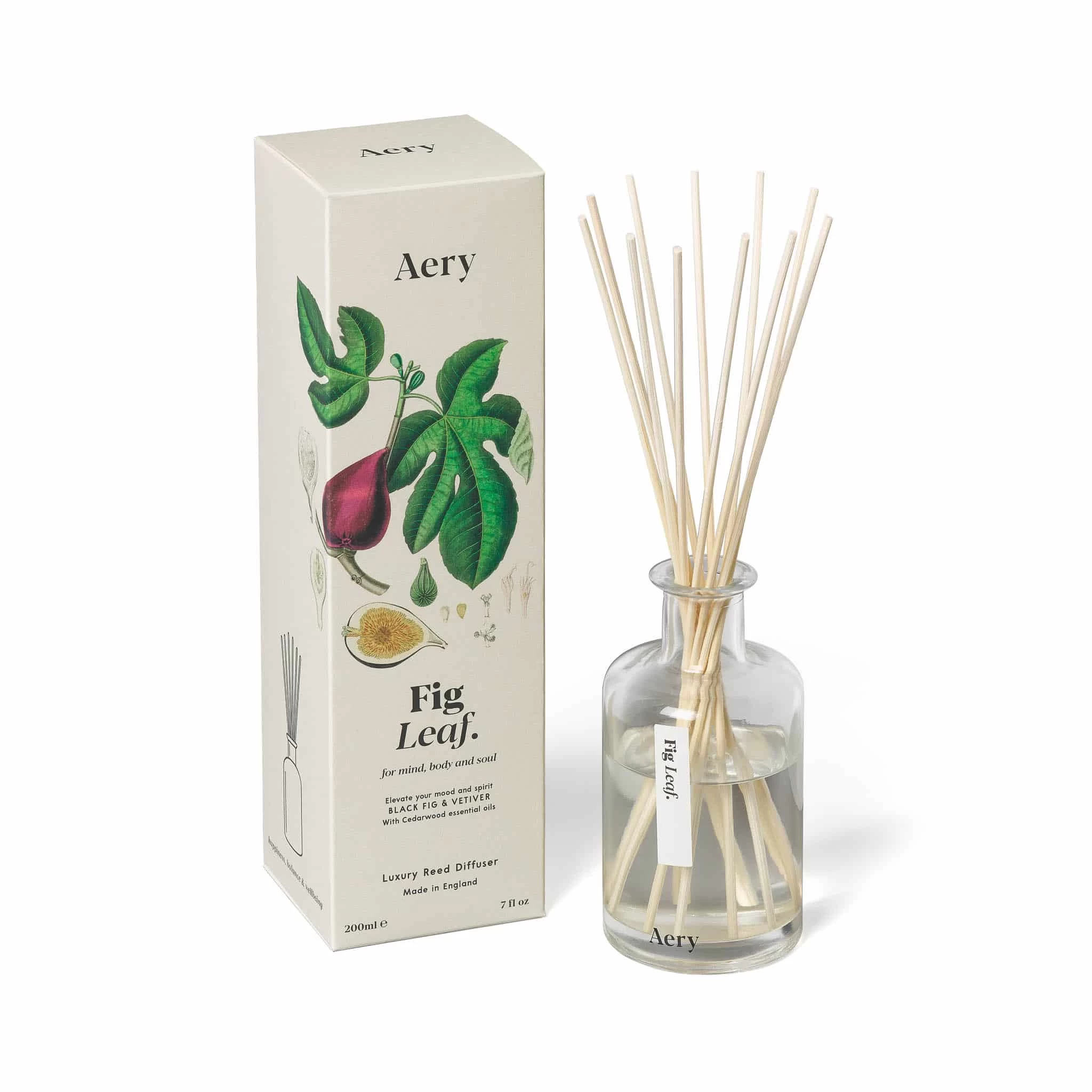 Aery Fig Leaf Diffuser, 200ml 1 Aery Fig Leaf Diffuser, 200ml