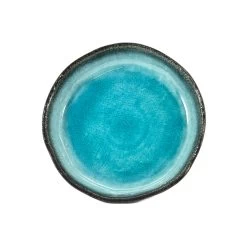 Turquoise Large Round Dish 21.5cm Dia X 4cm High 8 Turquoise Large Round Dish 21.5cm Dia X 4cm High -Sous Chef Kitchenware BA0055 TurquoiseLargeRoundDish21 3