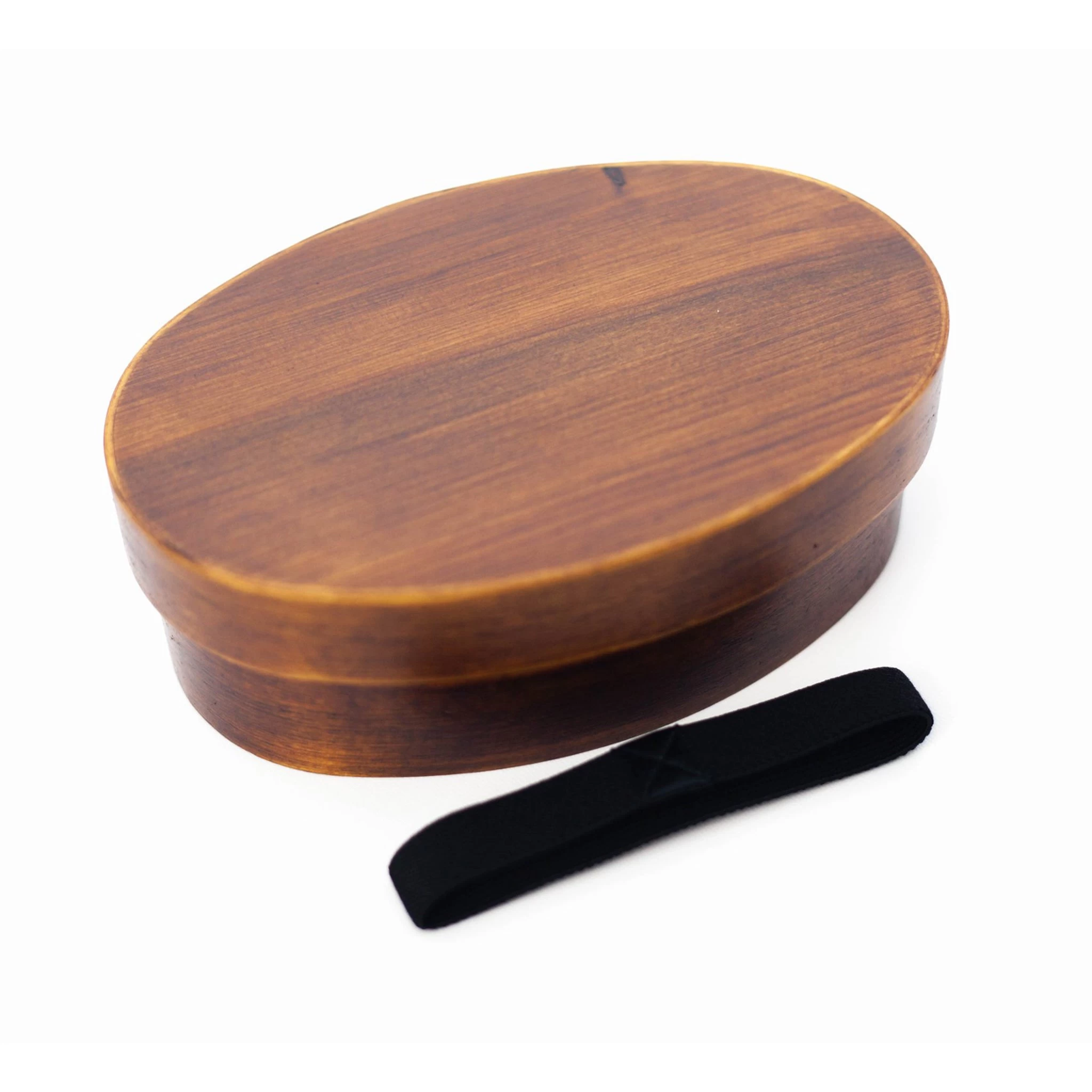 Small Wooden Bento Box, 480ml 1 Small Wooden Bento Box, 480ml