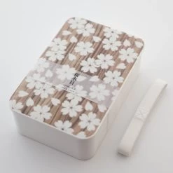White Sakura Bento Box, 600ml