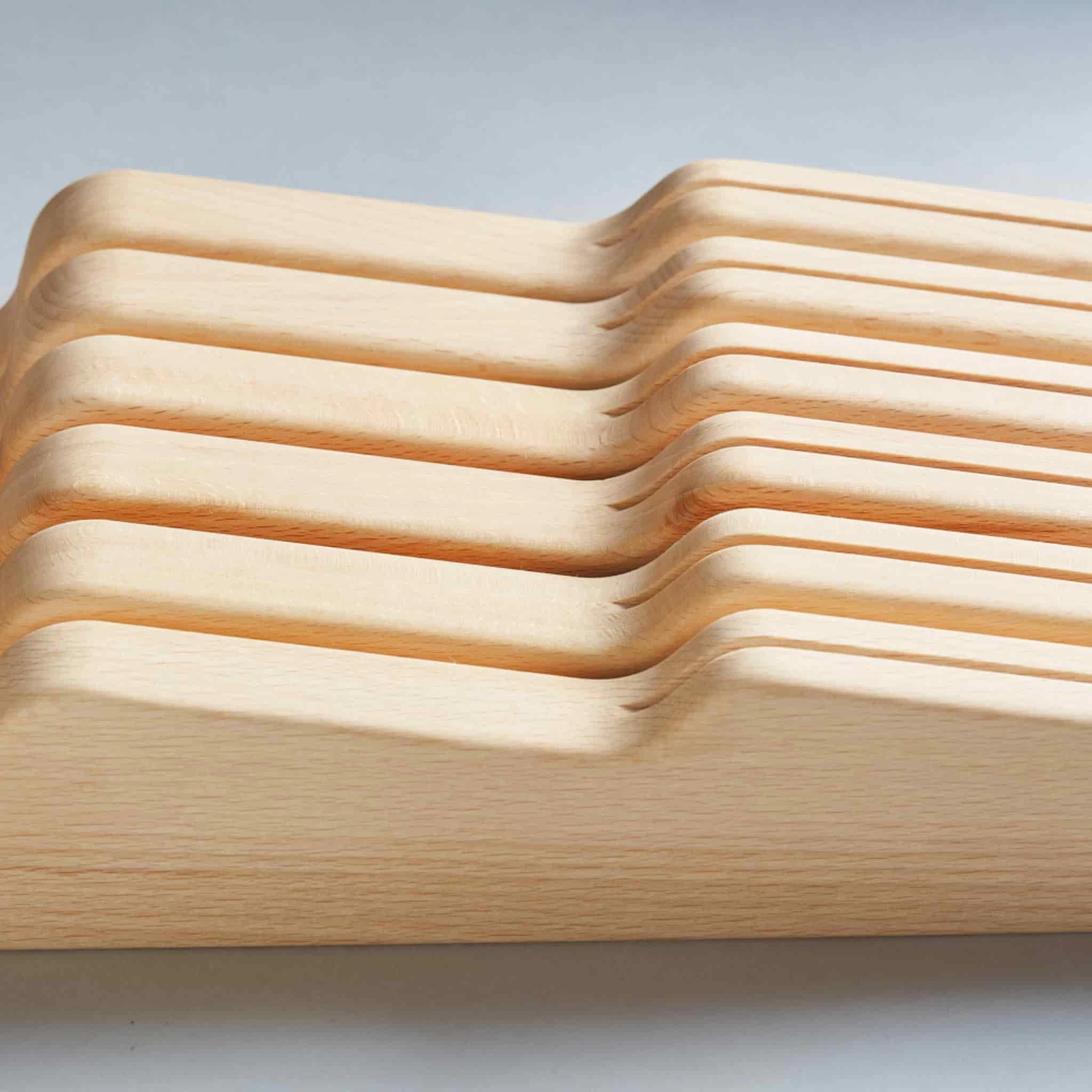 Breka Beechwood Flat Knife Block 3 Breka Beechwood Flat Knife Block - Image 3