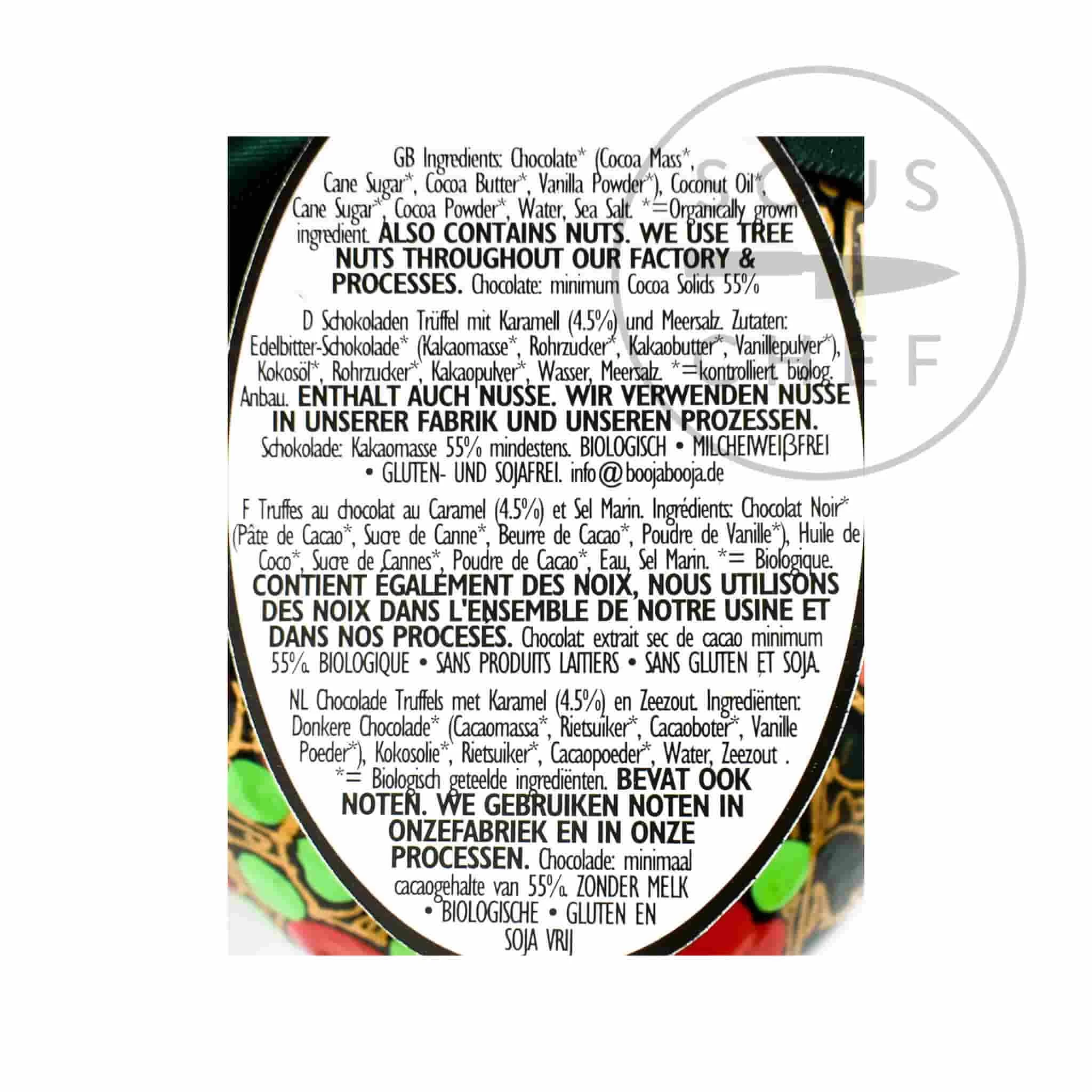 Booja Booja Chocolate Salted Caramel Large Easter Egg 138g 3 Booja Booja Chocolate Salted Caramel Large Easter Egg 138g - Image 3