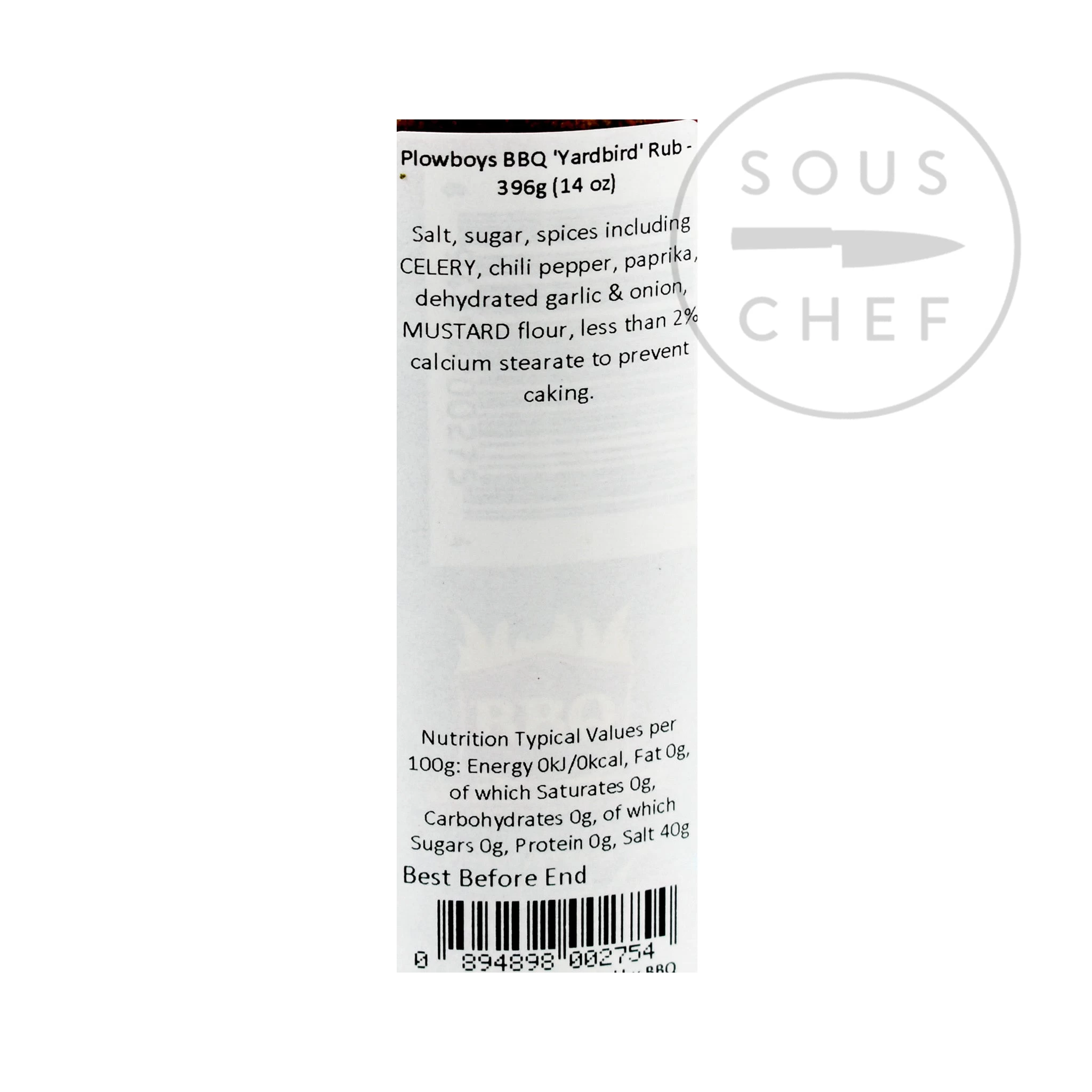 Plowboys BBQ 'Yardbird' Rub 397g 2 Plowboys BBQ 'Yardbird' Rub 397g - Image 2