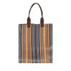 Striped Tote Bag, Blue