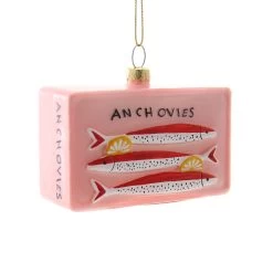 Anchovies Tin Bauble Tree Decoration