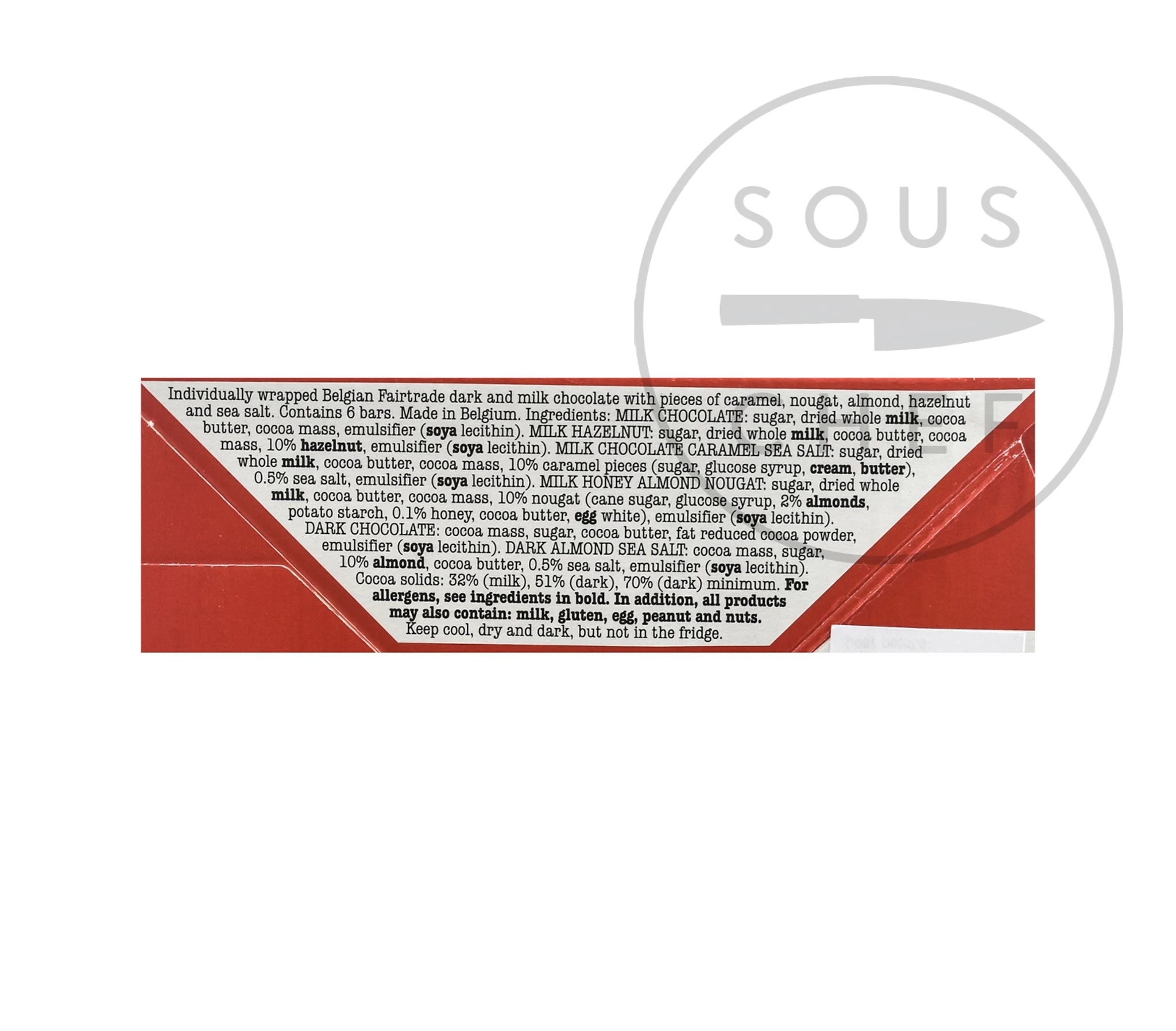 Tony's Chocolonely Rainbow Chocolate Tasting Box, 1080g 2 Tony's Chocolonely Rainbow Chocolate Tasting Box, 1080g - Image 2