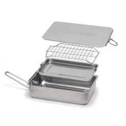 Camerons Stovetop Smoker, 28cm X 43cm -Sous Chef Kitchenware CS0008 CameronsStovetopSmoker11x15 parts