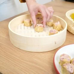 Cookut Bamboo Steamer 6 Cookut Bamboo Steamer -Sous Chef Kitchenware CT0008ACookutBambooSteamer 24cmlifestyle