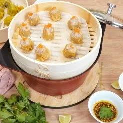 Cookut Bamboo Steamer 7 Cookut Bamboo Steamer -Sous Chef Kitchenware CT0008BCookutBambooSteamer 28cmLifestyle