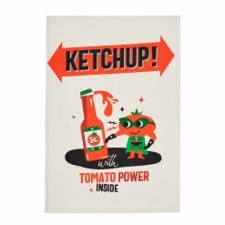 Tomato Power Tea Towel