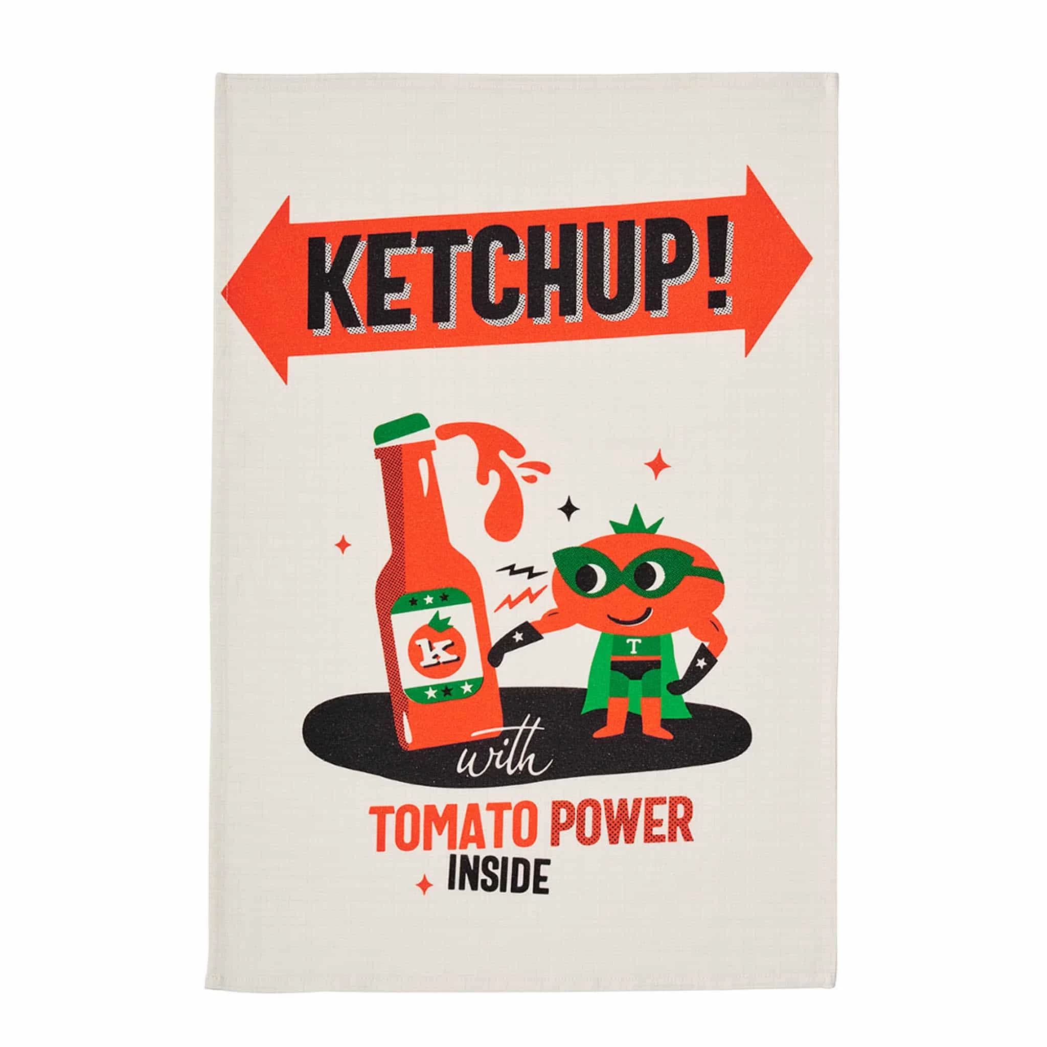 Tomato Power Tea Towel 1 Tomato Power Tea Towel