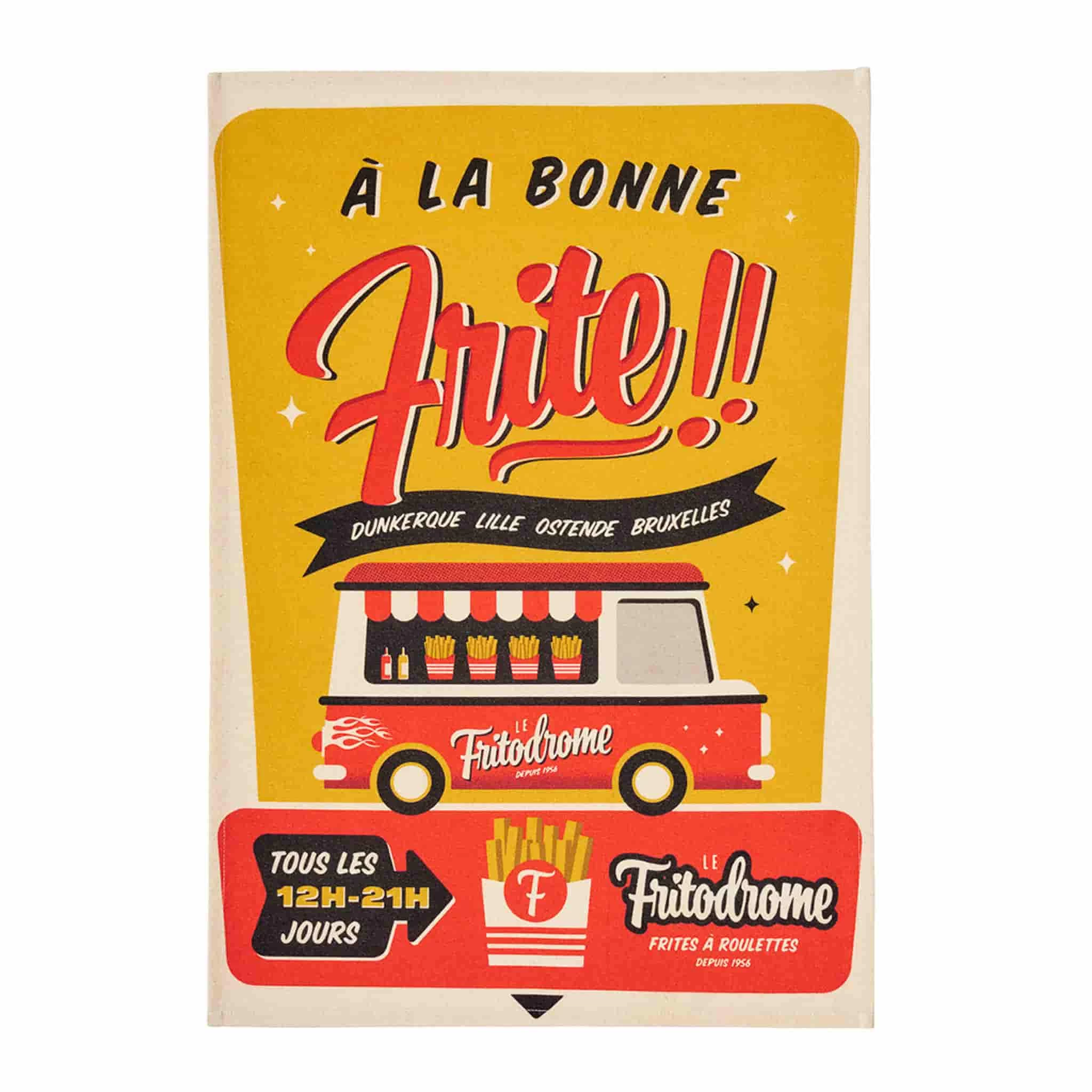 Fritodrome Tea Towel 1 Fritodrome Tea Towel