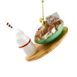 Cookies For Santa Bauble Tree Decoration