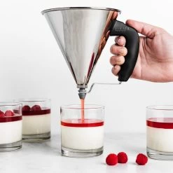 De Buyer Kwik Mini Piston Funnel -Sous Chef Kitchenware DB0041 2