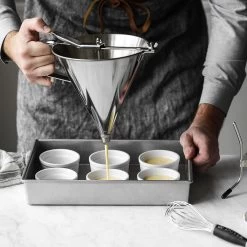 De Buyer Kwik Pro Piston Funnel With Stand 5 De Buyer Kwik Pro Piston Funnel With Stand -Sous Chef Kitchenware DB0042 1