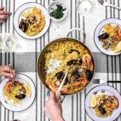 De Buyer Mineral B Paella Pan 32cm 5 De Buyer Mineral B Paella Pan 32cm -Sous Chef Kitchenware DB0087 1