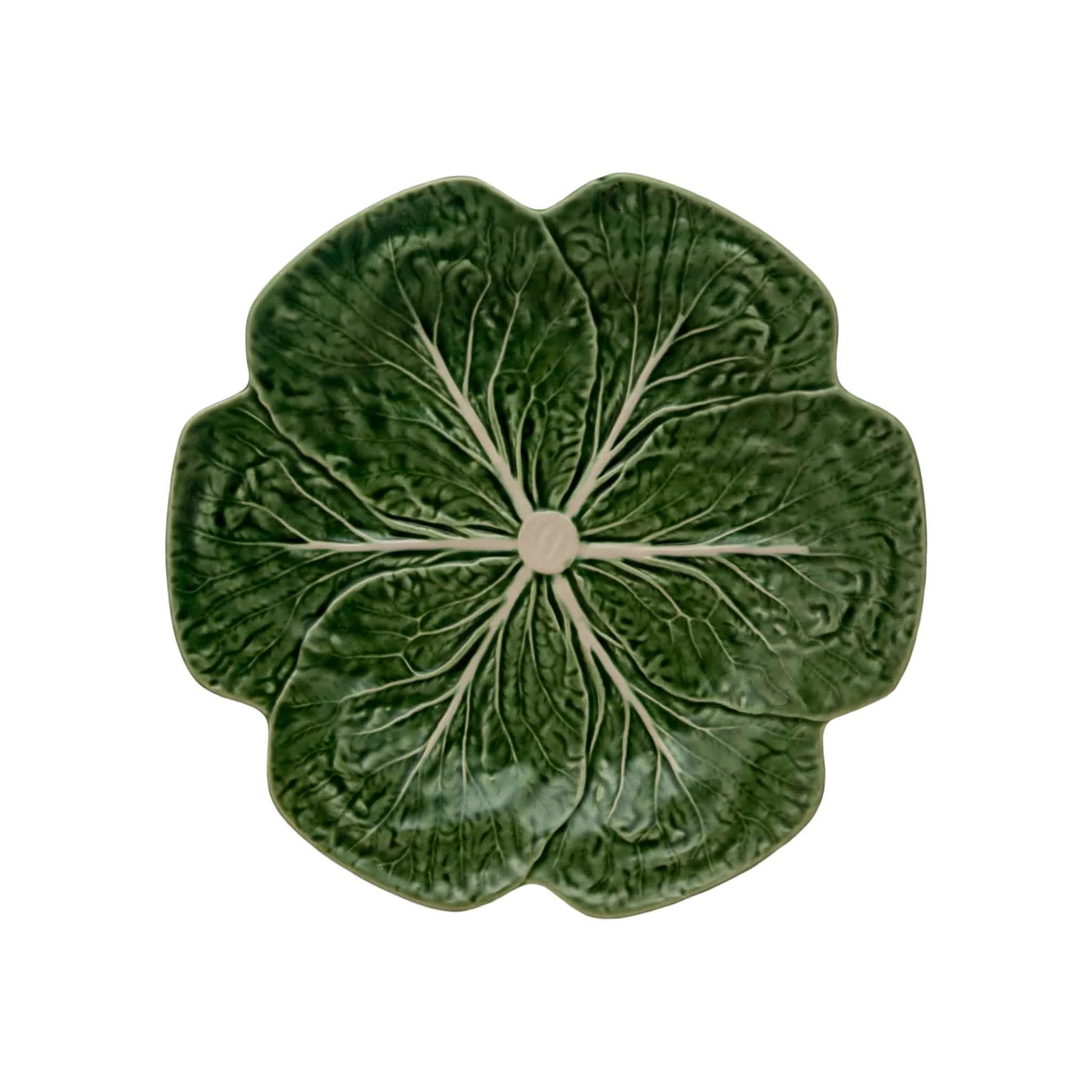 Bordallo Pinheiro Cabbage Dinner Plate, 26cm 1 Bordallo Pinheiro Cabbage Dinner Plate, 26cm