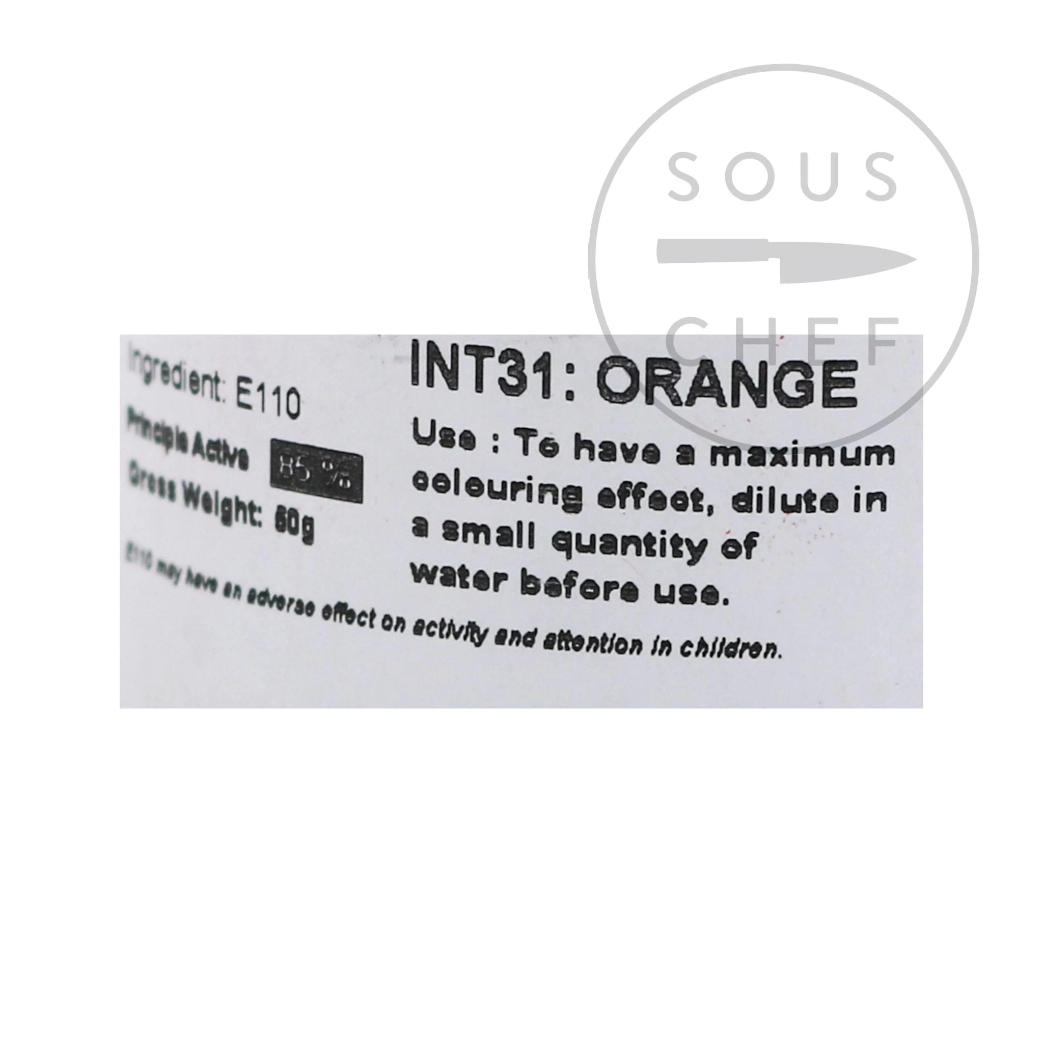 Intense Orange Food Colour 50g 3 Intense Orange Food Colour 50g - Image 3
