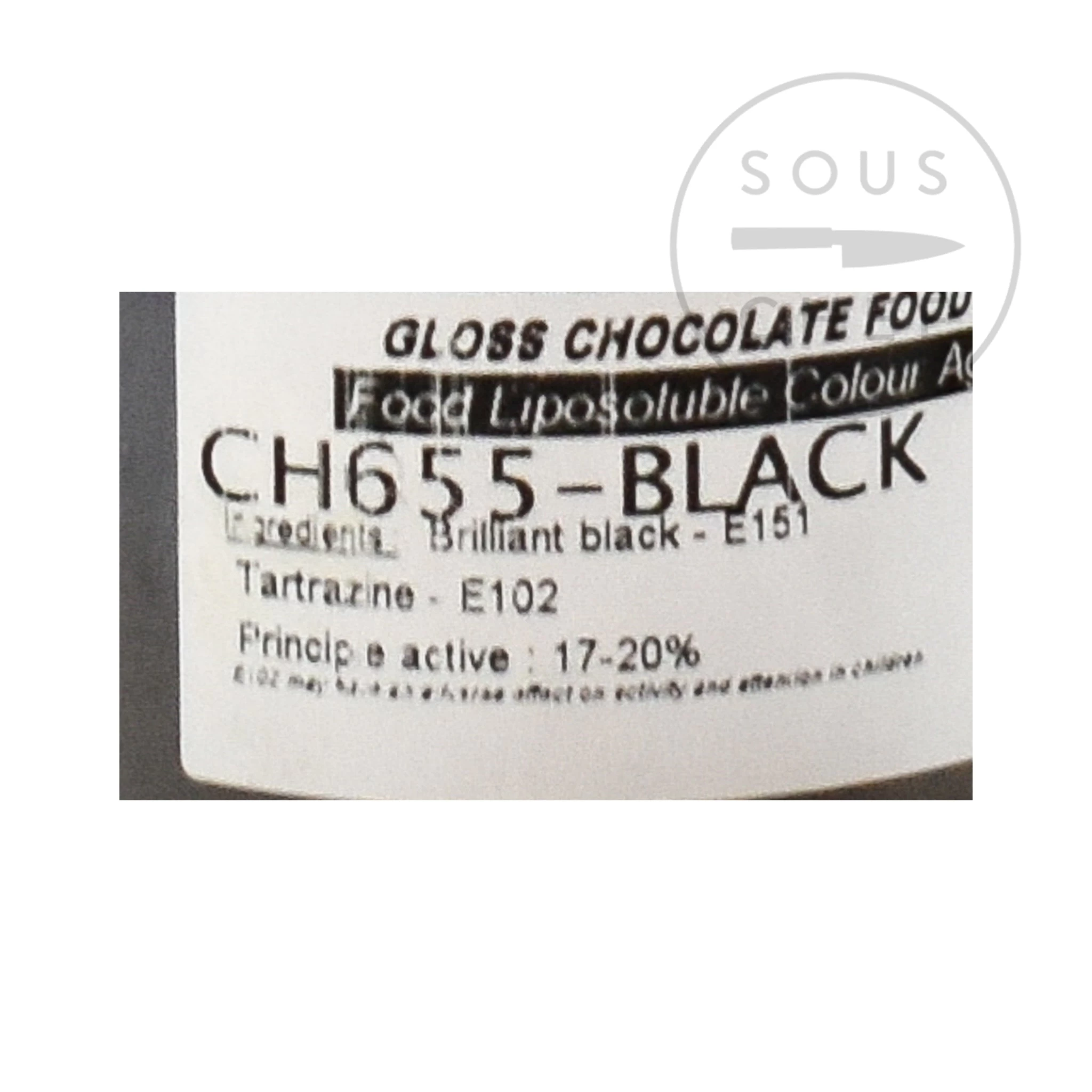 Black Gloss Food Colour For Chocolate 20g 2 Black Gloss Food Colour For Chocolate 20g - Image 2
