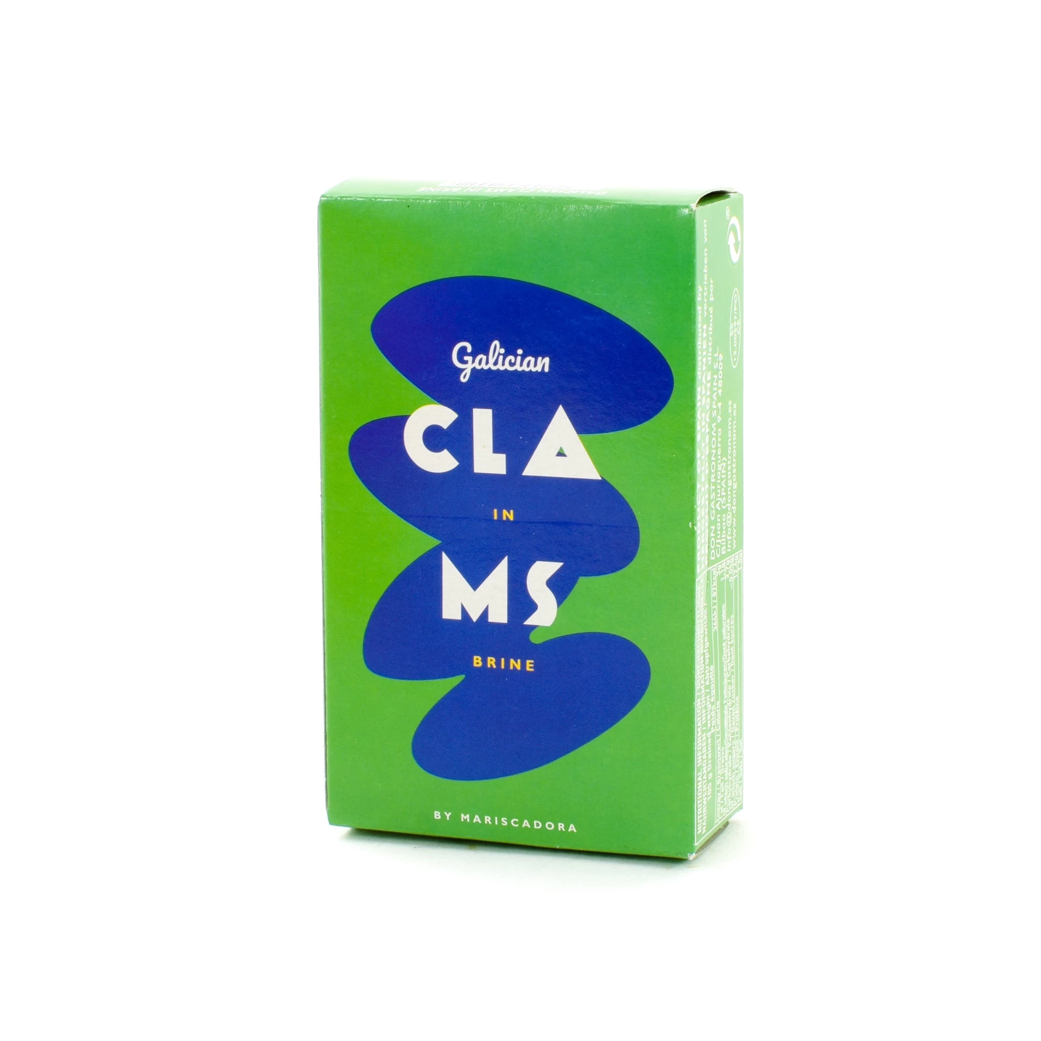 Galician Clams In Brine, 110g 1 Galician Clams In Brine, 110g