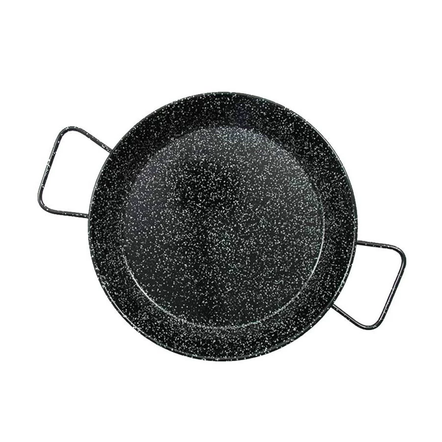 Enamelled Induction Paella Pan 30cm 1 Enamelled Induction Paella Pan 30cm