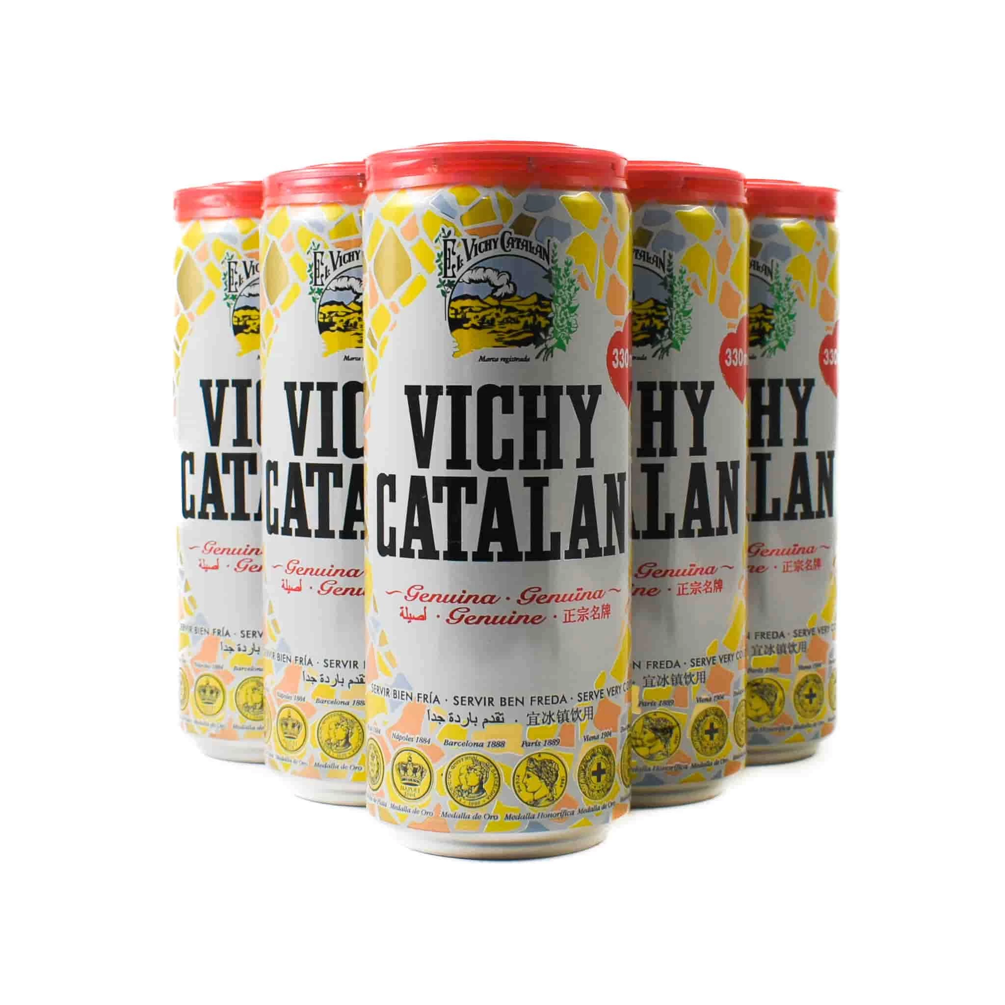 6x Vichy Catalan Sparkling Mineral Water, 330ml 1 6x Vichy Catalan Sparkling Mineral Water, 330ml