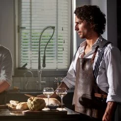 Dutchdeluxes Leather BBQ Apron In Vintage Brown 13 Dutchdeluxes Leather BBQ Apron In Vintage Brown -Sous Chef Kitchenware Dutchdeluxes vintage brown spron