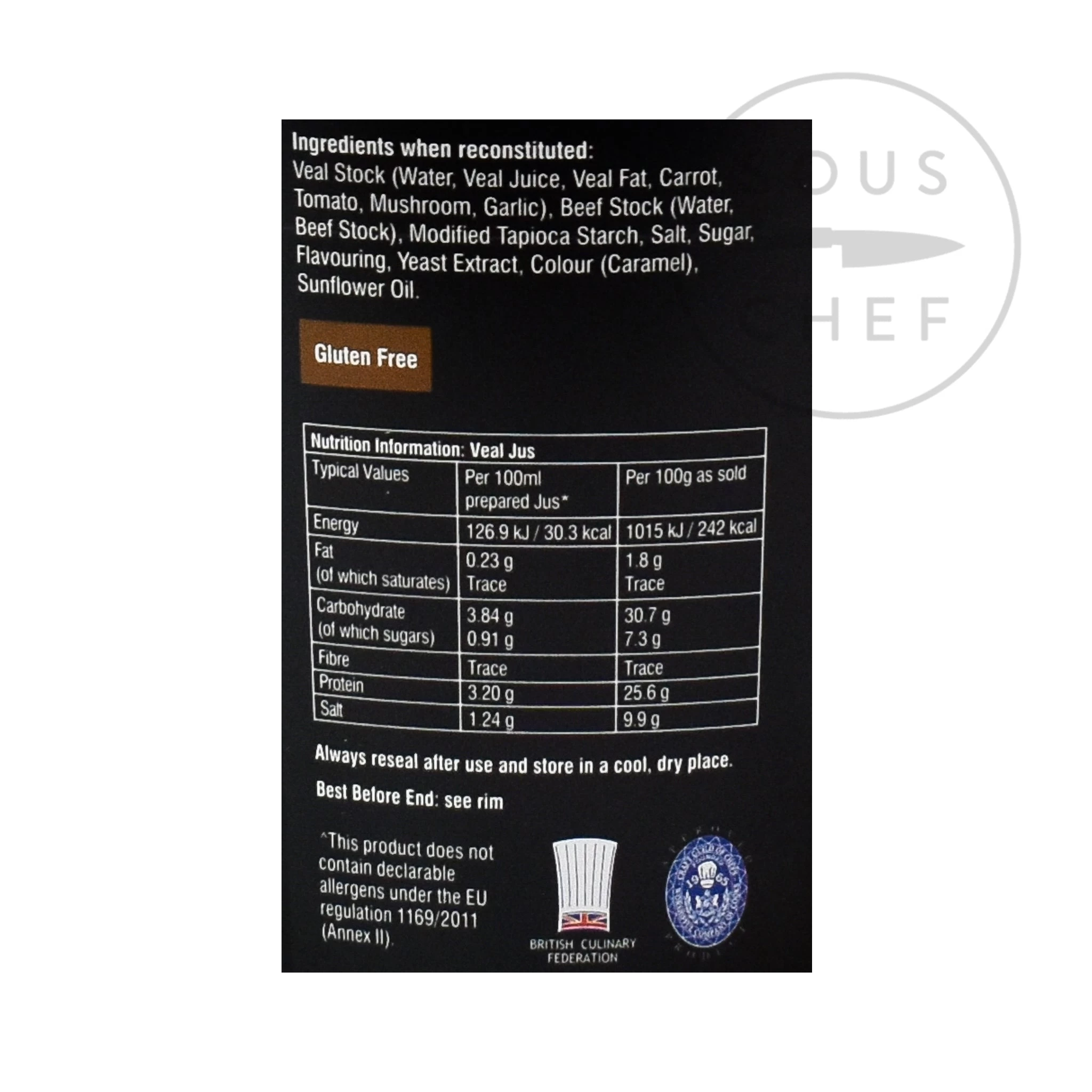 Essential Cuisine Premier Veal Jus 1kg 2 Essential Cuisine Premier Veal Jus 1kg - Image 2