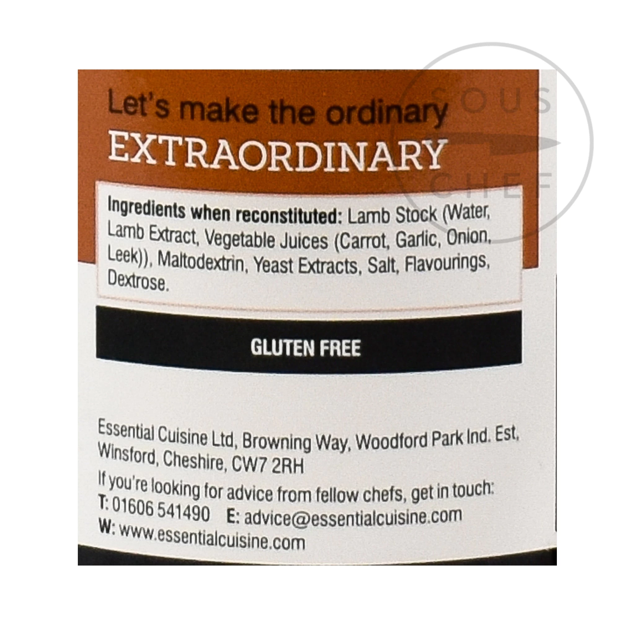 Essential Cuisine Lamb Glace 600g 3 Essential Cuisine Lamb Glace 600g - Image 3