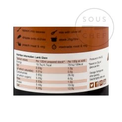 Essential Cuisine Lamb Glace 600g 7 Essential Cuisine Lamb Glace 600g -Sous Chef Kitchenware EC0014B EssentialCuisineLambGlace 600g 5