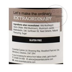 Essential Cuisine Wild Mushroom Glace 600g 7 Essential Cuisine Wild Mushroom Glace 600g -Sous Chef Kitchenware EC0016B EssentialCuisineWildMushroomGlace 2