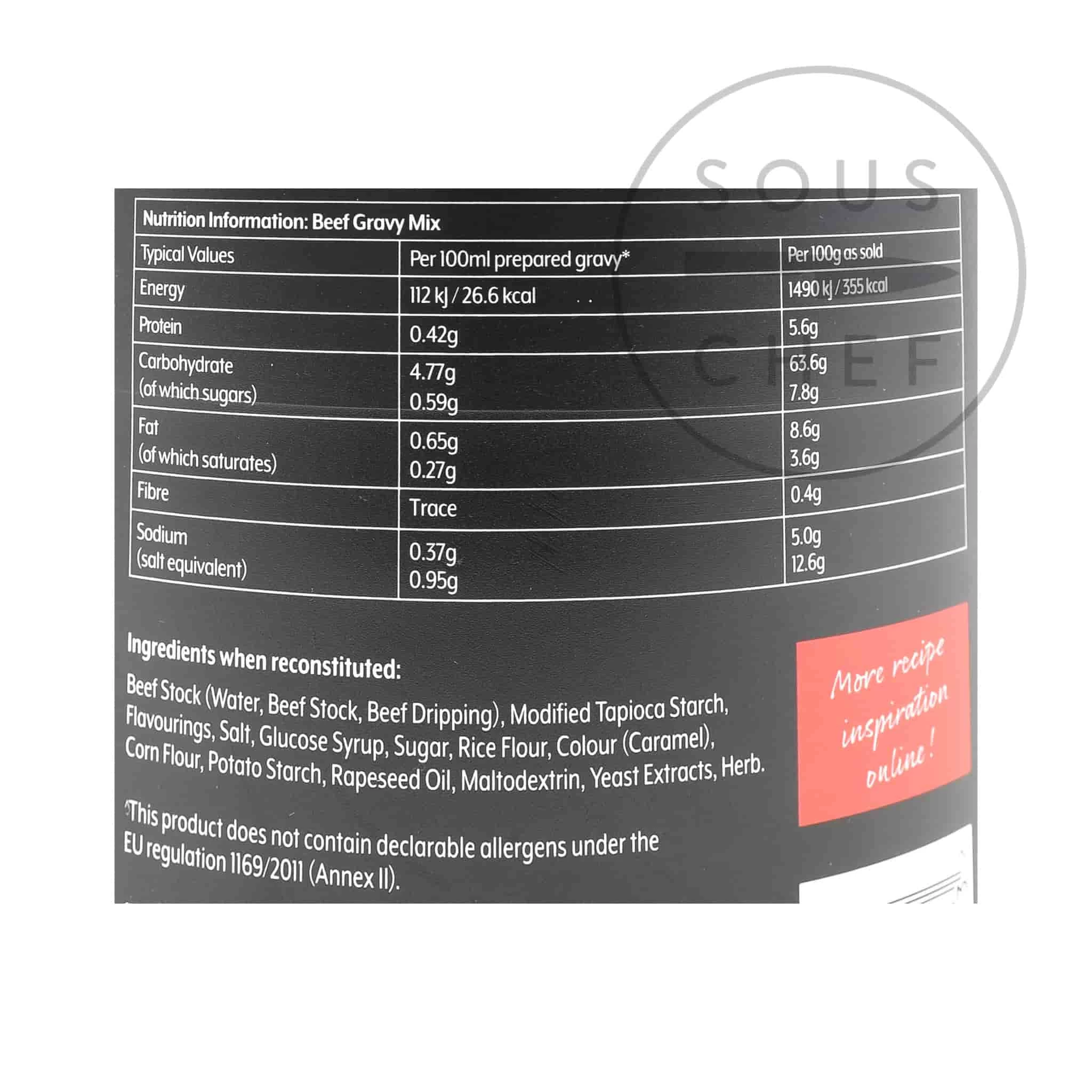 Essential Cuisine No. 1 Beef Gravy Mix 1.5kg 2 Essential Cuisine No. 1 Beef Gravy Mix 1.5kg - Image 2