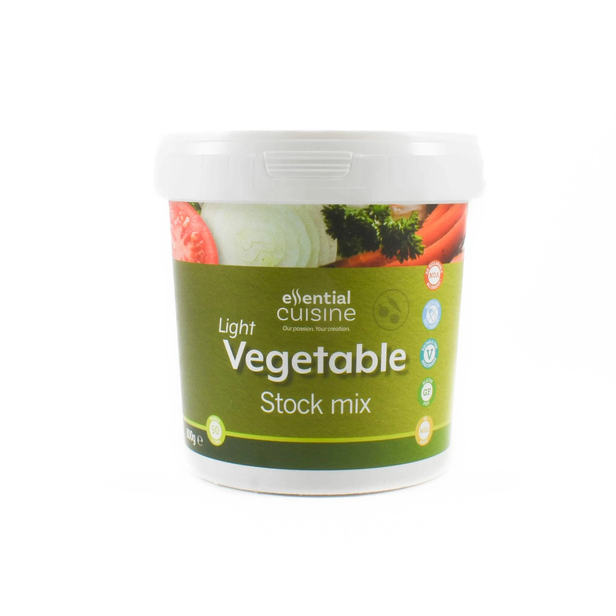 Essential Cuisine Light Vegetable Stock Mix 800g 1 Essential Cuisine Light Vegetable Stock Mix 800g