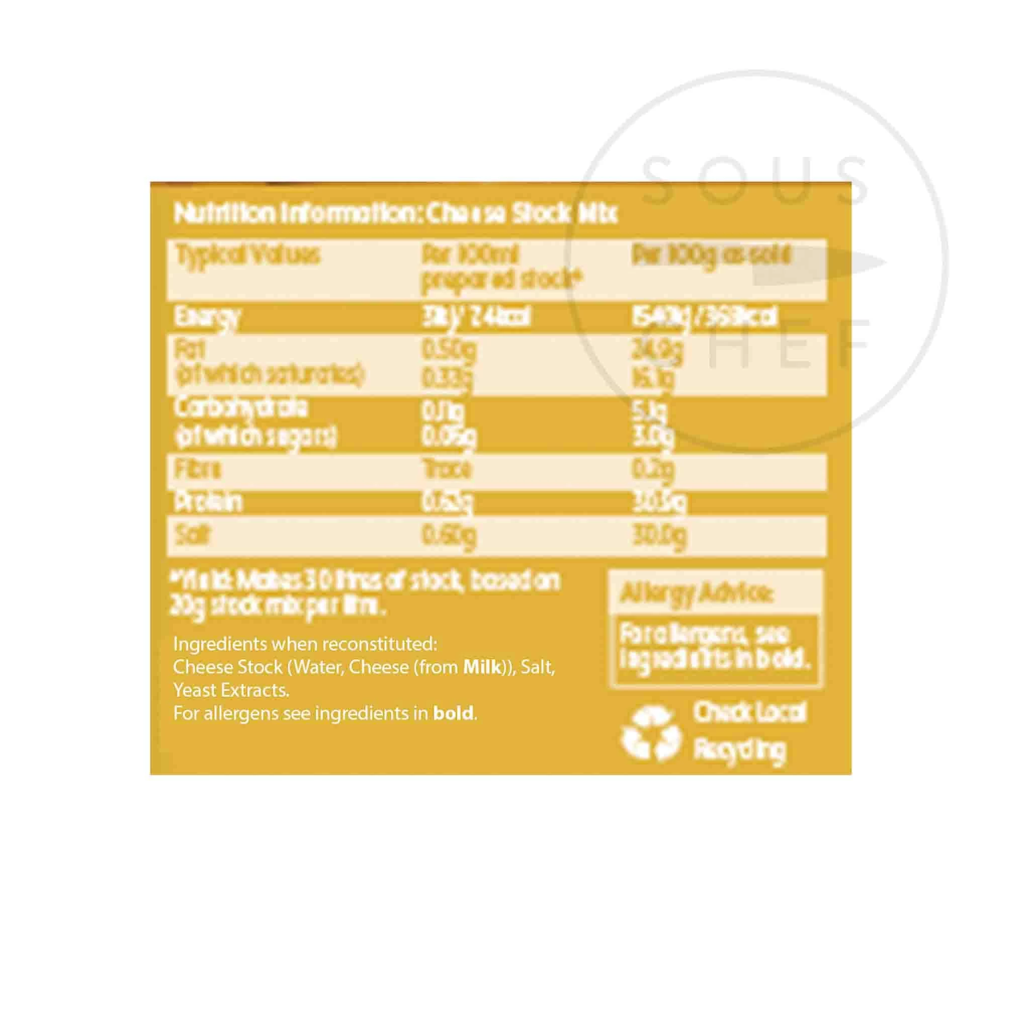Essential Cuisine Cheese Stock Mix 800g 2 Essential Cuisine Cheese Stock Mix 800g - Image 2
