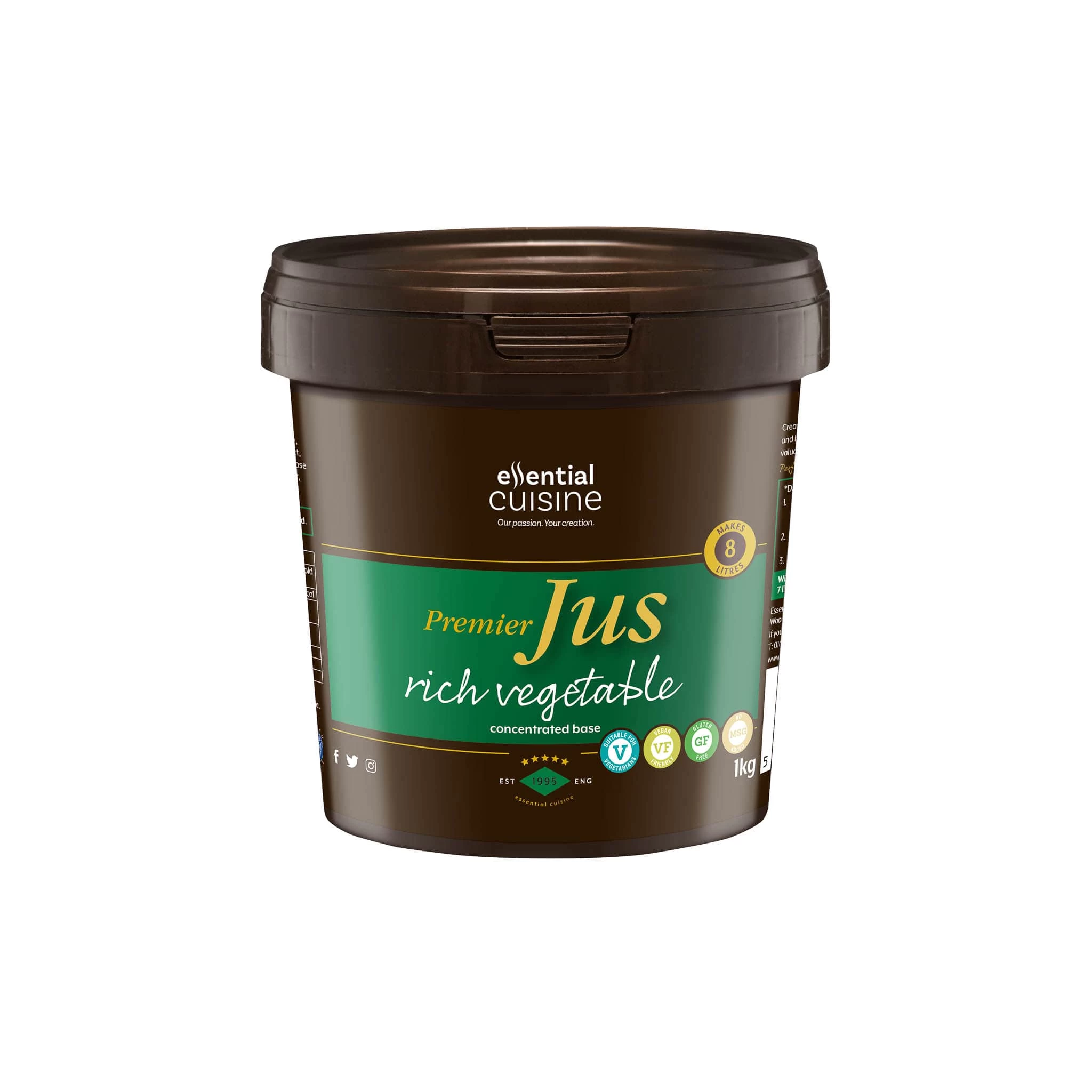 Essential Cuisine Premier Vegetable Jus 1kg 1 Essential Cuisine Premier Vegetable Jus 1kg