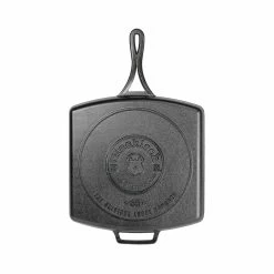 Lodge Blacklock Cast Iron Grill Pan Square 30.5cm -Sous Chef Kitchenware ED0084 LodgeBlacklockCastIronGrillPanSquare 4