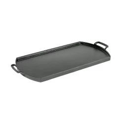 Lodge Blacklock Cast Iron Double Burner 25.5x50.8cm
